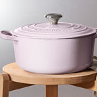 Cast Iron Signature Round CasseroleShallot image number 6